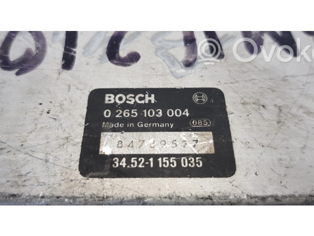 Блок управления АБС 34521155035, 0265103004   BMW 3 E30