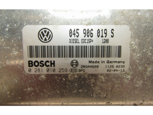 Řídící jednotka 045906019S, 0281010259   Volkswagen Lupo 2000