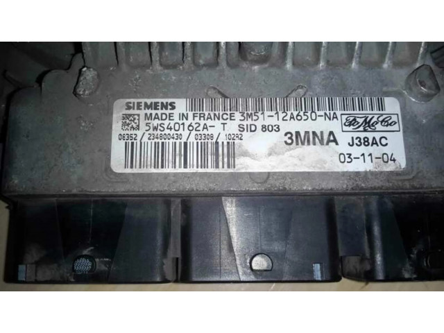 Блок управления двигателя 5WS40162A, SIEMENS   Ford Focus C-MAX