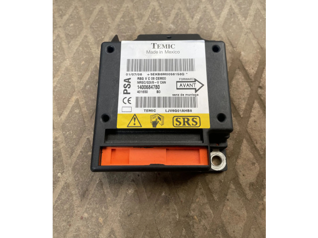 Блок подушек безопасности 1400684780, LJV6G01AHB8   Peugeot 807
