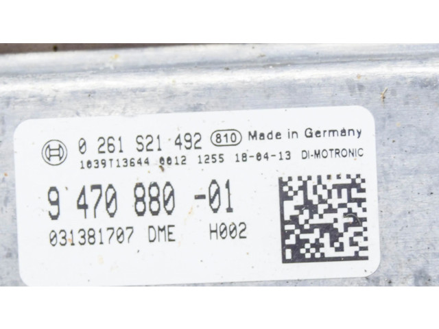 Řídící jednotka 031381707DME, 9470880   BMW 6 G32 Gran Turismo 2018