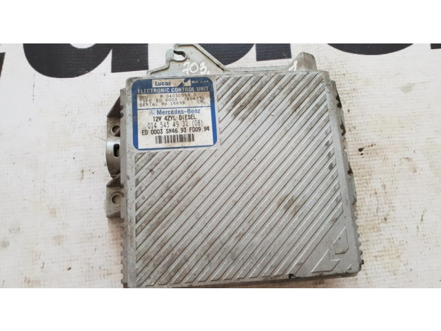 Блок управления двигателя A0145454932, 0145454932   Mercedes-Benz C W202