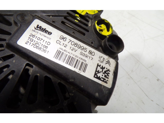 Генератор 9818677980, 9670899580   Citroen C3 Aircross      