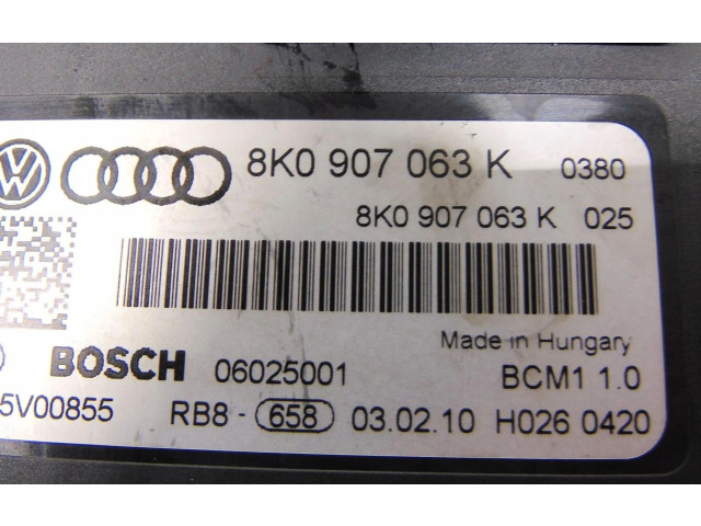 Блок комфорта 8K0907063K   Audi A5 8T 8F   