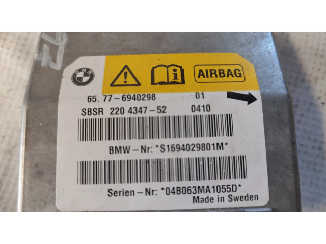 Блок подушек безопасности 6940298, 65776940298   BMW 6 E63 E64