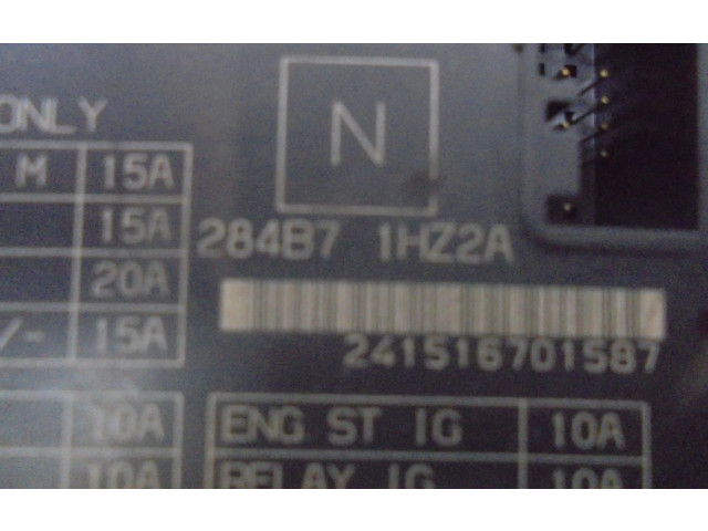   Pojistková skříňka 284B71HZ6A   Nissan Note (E12) 2015
