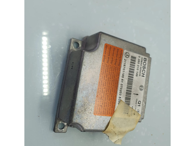 Блок подушек безопасности 0285010146, 21118701185   Mercedes-Benz CLS C219