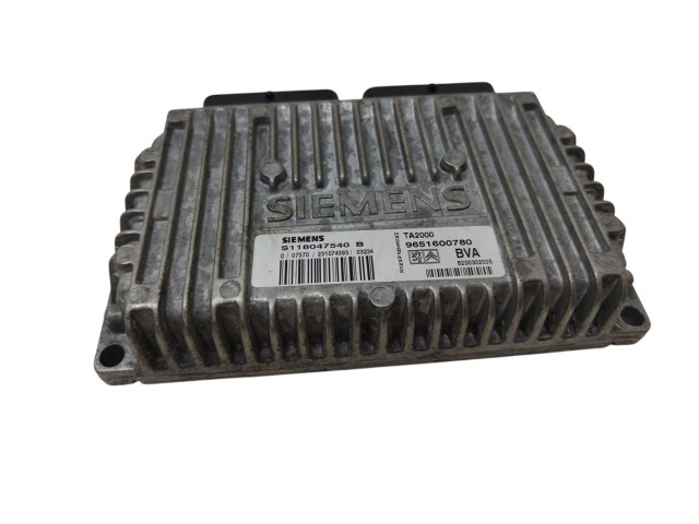 Блок управления коробкой передач 9651600780, S118047540B   Lancia Phedra