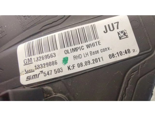 Zpětné zrcátko  levé Opel Insignia A 2010  13269563, 13329086  