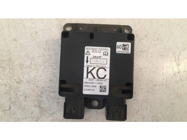 Блок подушек безопасности 6S6T14B056KC, 58603481114902   Ford Fiesta