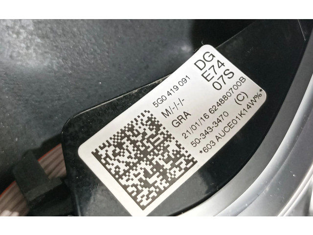 Руль Volkswagen Golf SportWagen   -  года 5G0419091      