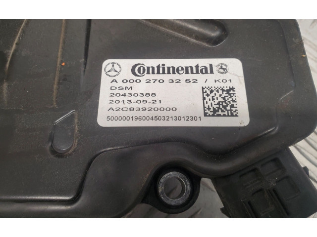 Блок управления коробкой передач A0002703252   Mercedes-Benz E C207 W207