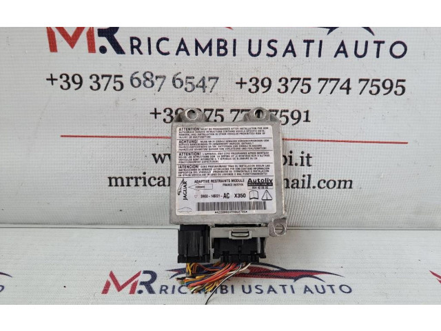 Блок подушек безопасности 3W93-14B321-AC, 3W93-14B321-AC   Jaguar XJ X350