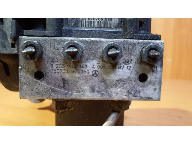 Jednotka ABS A0044319212, 0265234043   Mercedes-enz B W245 2008
