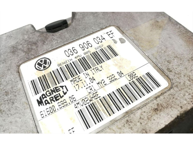 Блок управления двигателя 036906034EF, 61600.699.06   Volkswagen Lupo