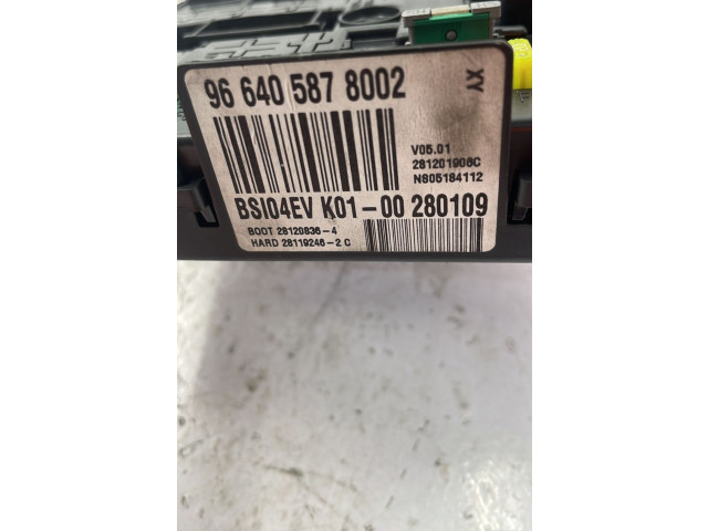Pojistková skříňka Řídící jednotka BSM 6580RN   Peugeot 308 2009