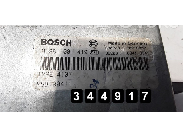 Řídící jednotka 419   Rover 214 - 216 - 220 1997
