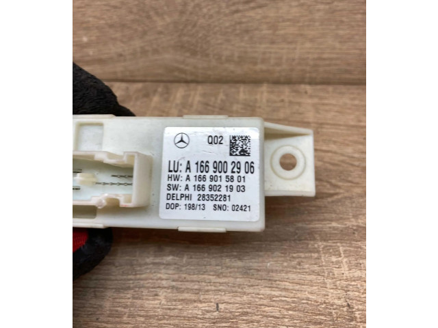Турбина Модуль фонарей Mercedes-Benz GL X166  A1669002906, A1669015801         