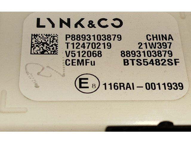 Модуль управления BSM 8893103879, P8893103879   Lynk & co 01    