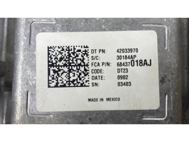 Řídící jednotka 68437018AJ, P68537966AD   Jeep Grand Cherokee WL 2022