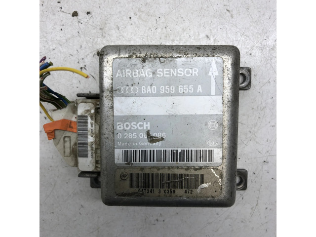 Блок подушек безопасности 8A0959655A, 0285001086   Audi 80 90 S2 B4