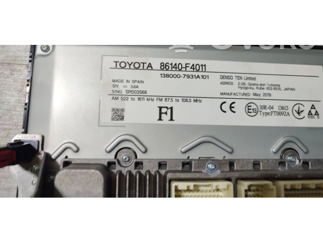 Дисплей    86140F4011, SR503568   Toyota C-HR I