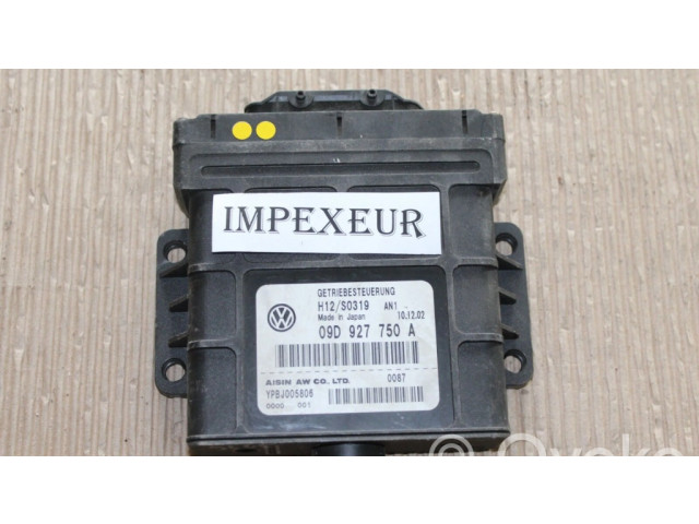 Блок управления коробкой передач 09D927750A   Volkswagen Touareg I