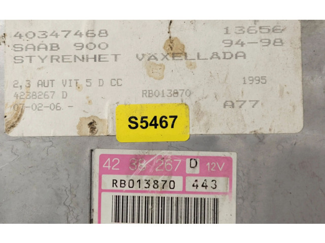 Блок управления коробкой передач 4238267, 40347468   Saab 900