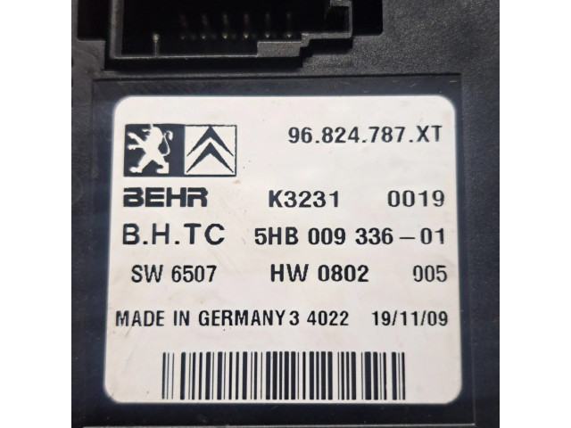 Блок управления климат-контролем 96824787XT, K3231   Citroen C6