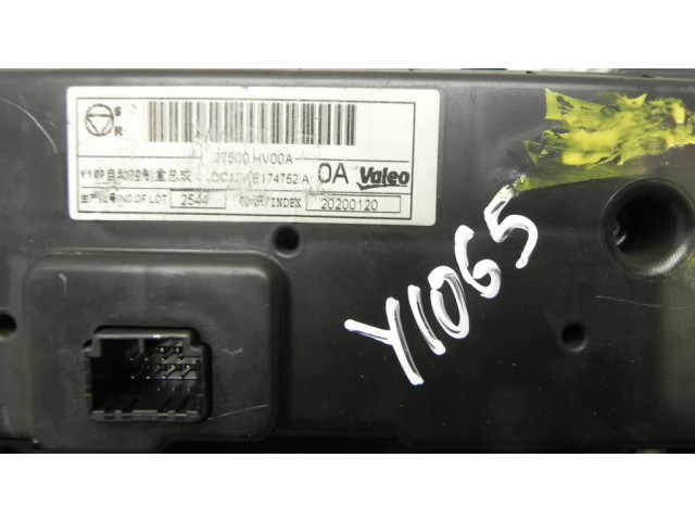 Блок управления климат-контролем 27500HV00A, Y1065   Nissan Qashqai