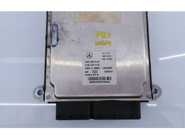 Řídící jednotka A6519007500, A0064461540   Mercedes-Benz C W204 2011