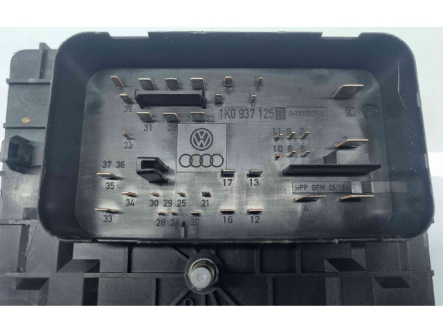   Pojistková skříňka 1K0937125D   Audi A3 S3 A3 Sportback 8P 2008