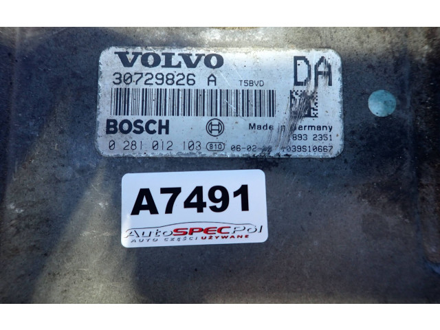 Řídící jednotka 30729826A, 039S10667   Volvo XC90 2009