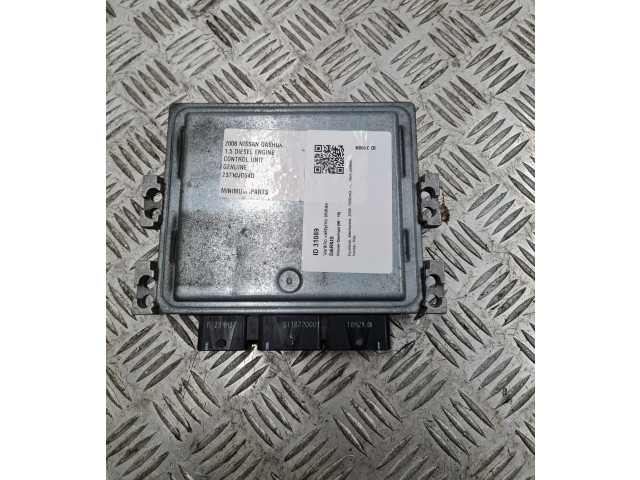 Řídící jednotka 0281017187, 23710JD54D   Nissan Qashqai 2008