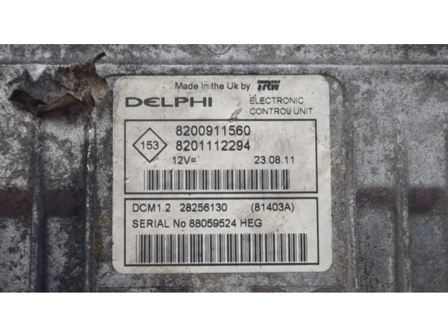 Řídící jednotka 8201112294, 8200911560   Nissan Note (E11) 2010