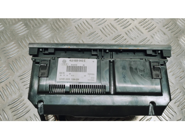 Блок управления климат-контролем 4L0820043E   Audi Q7 4L