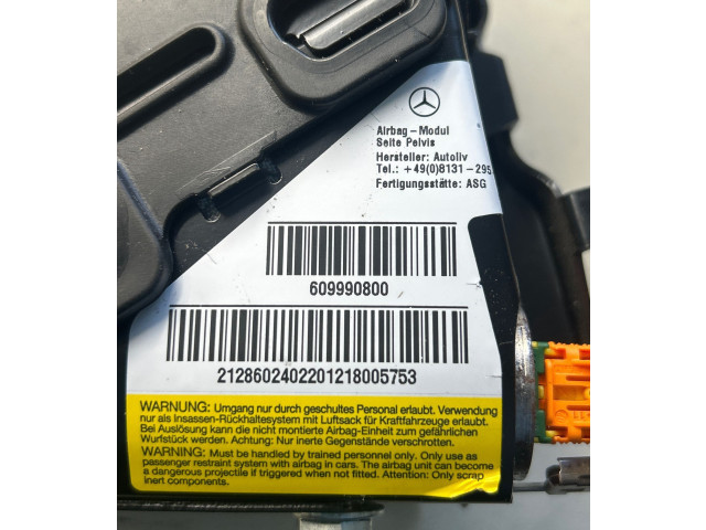 Подушка безопасности в сиденье 609990800, 2128602402   Mercedes-Benz GLC X253 C253
