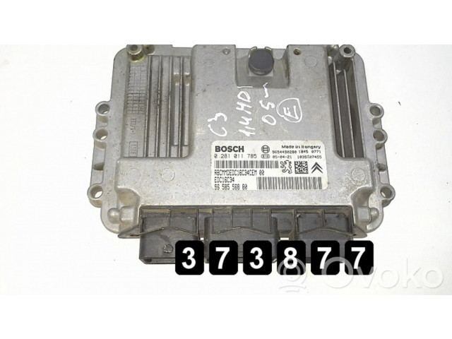 Блок управления двигателя 1400hdi965855688002810117   Citroen C3