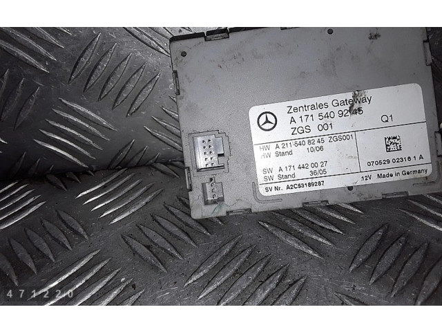 Блок управления двигателя a1715409245   Mercedes-Benz SLK AMG R170