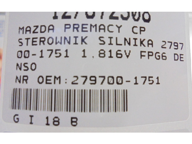 Řídící jednotka 279700-1751, 279700-1751   Mazda Premacy 2000