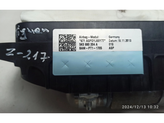 Надувная подушка для пассажира 5K0880204A   Volkswagen Tiguan 2013