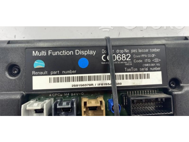 Дисплей    259150869R   Renault Zoe
