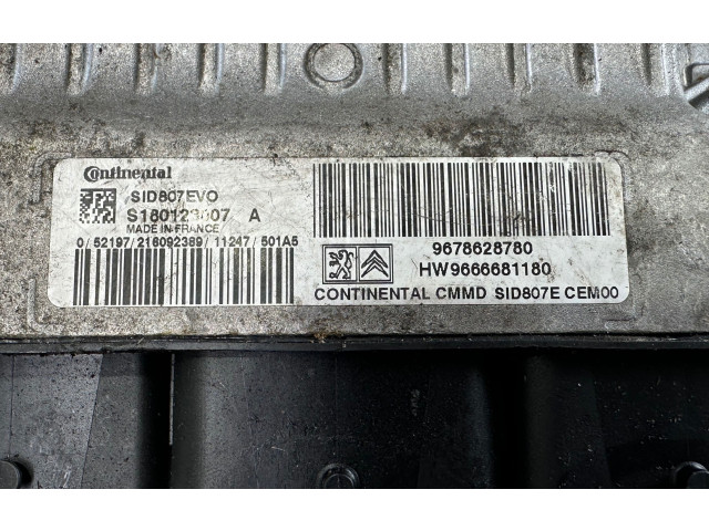 Řídící jednotka S180123007A, 9666681180   Peugeot 508 2013