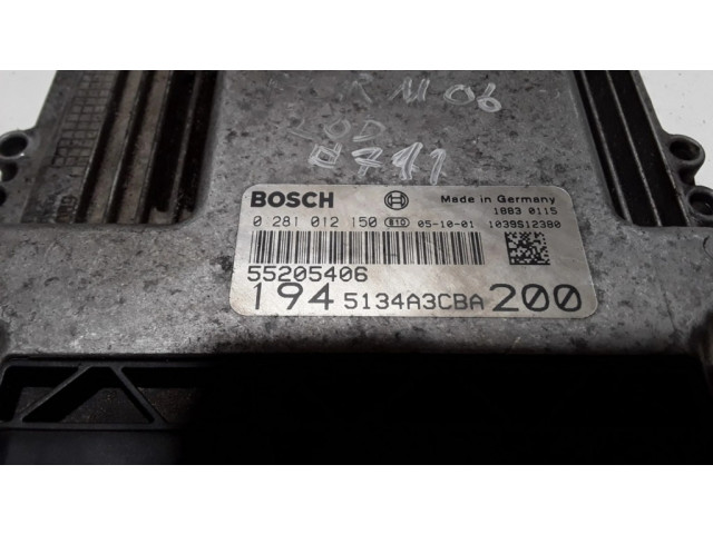 Řídící jednotka 0281012150, 55205406   Fiat Croma 2006
