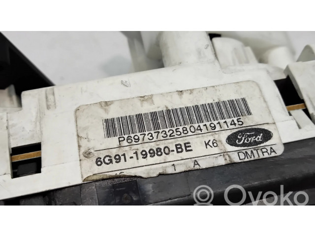 Блок управления климат-контролем 6G9119980, 6G9119980BE   Ford Mondeo MK IV