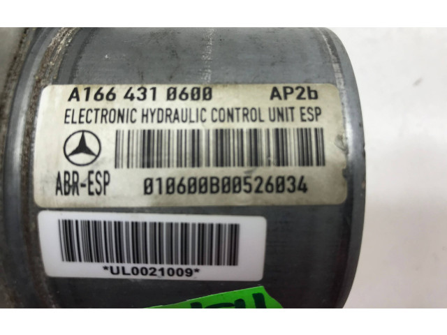 Jednotka ABS A1669013400, A1664310600   Mercedes-Benz GLE (W166 - C292) 2015