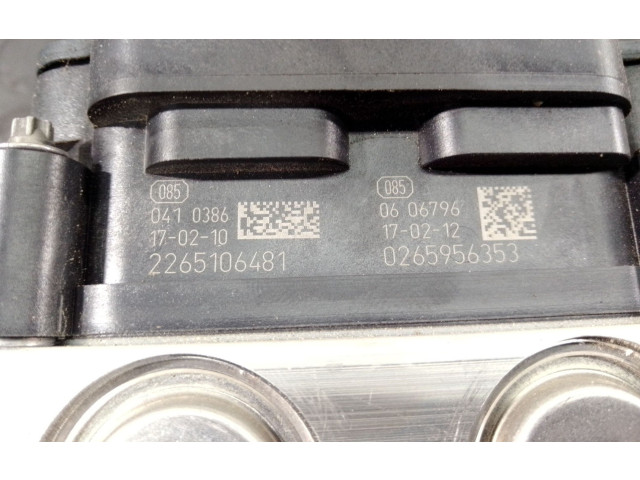 Jednotka ABS 9821265780, 2265106481   Peugeot 3008 II 2018