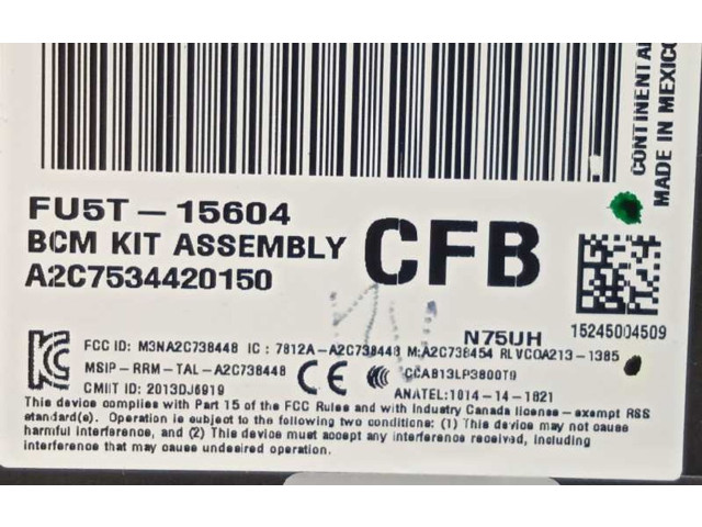 Pojistková skříňka Řídící jednotka BSM FU5T15604CFB, 2025000   Ford Mondeo MK V 2016
