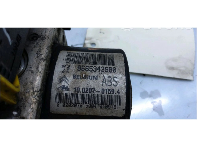 Блок управления АБС 4542Z3, 9665343980   Peugeot 207