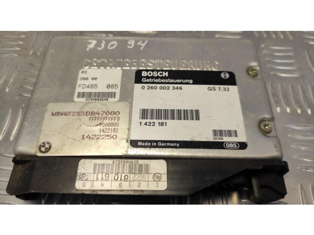Блок управления коробкой передач 0260002346, 1422181   BMW 7 E38